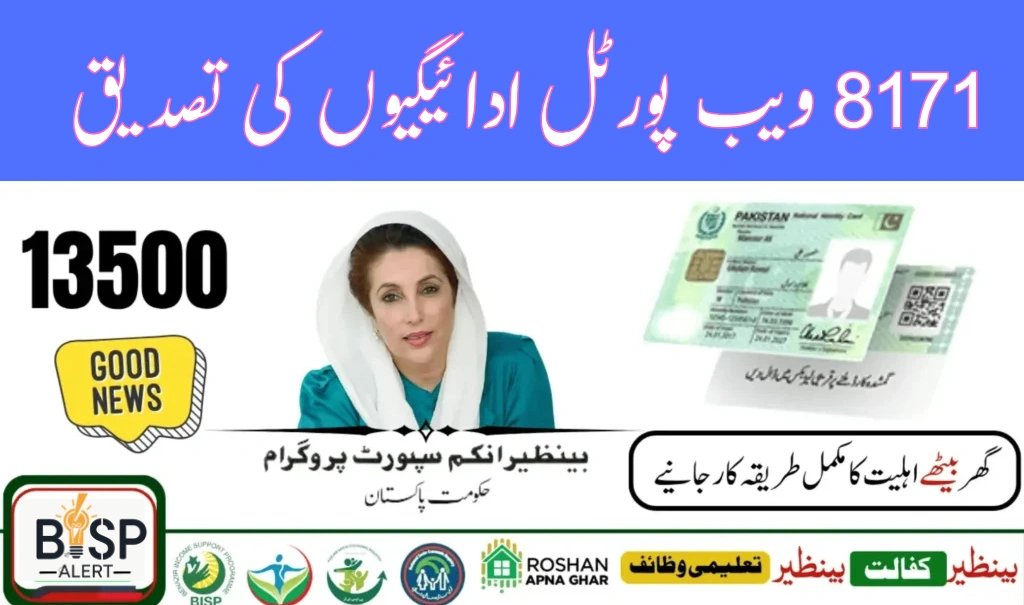 8171 Web Portal Payment Verification