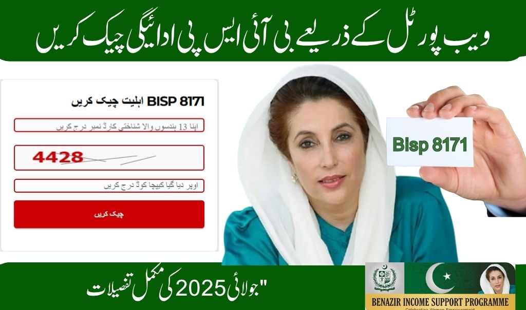 8171 CNIC Check & Payment Status 2025 – Simple Guide to Confirm and Receive Rs. 13,500