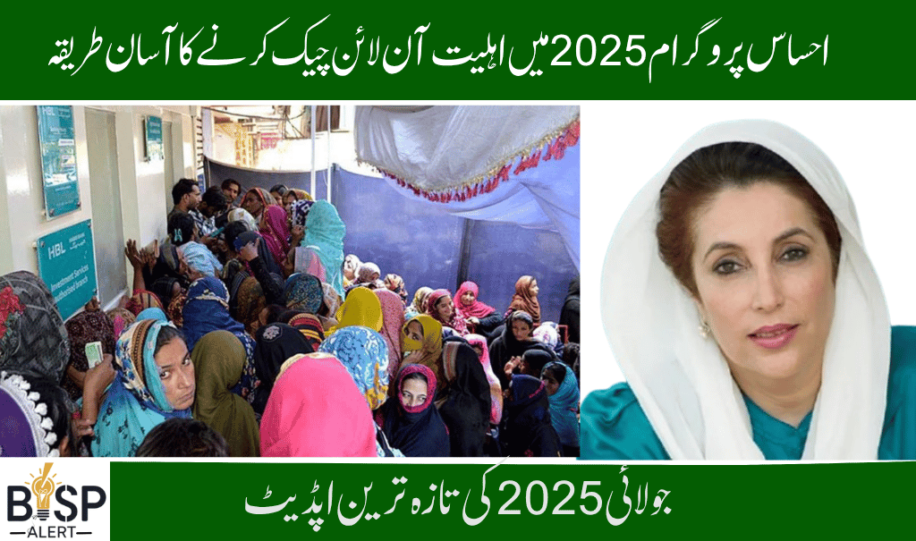 Ehsas Program 2025: How to Check Eligibility Online Easily