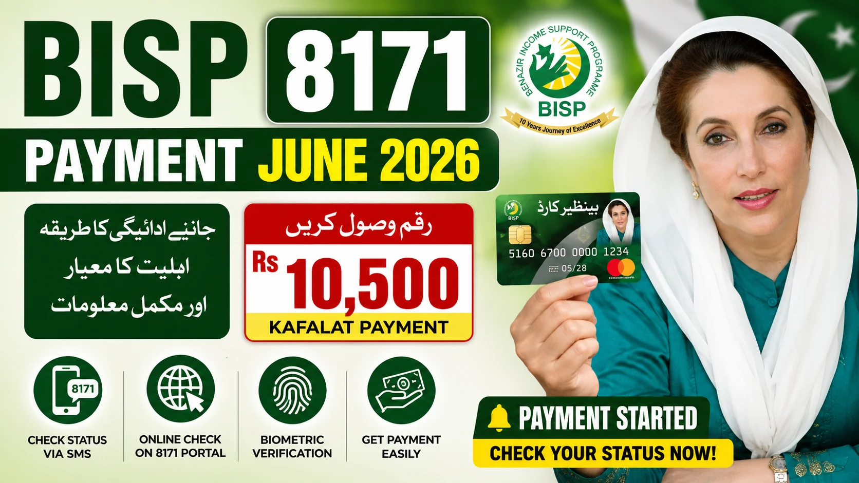 BISP 8171 Payment June 2026